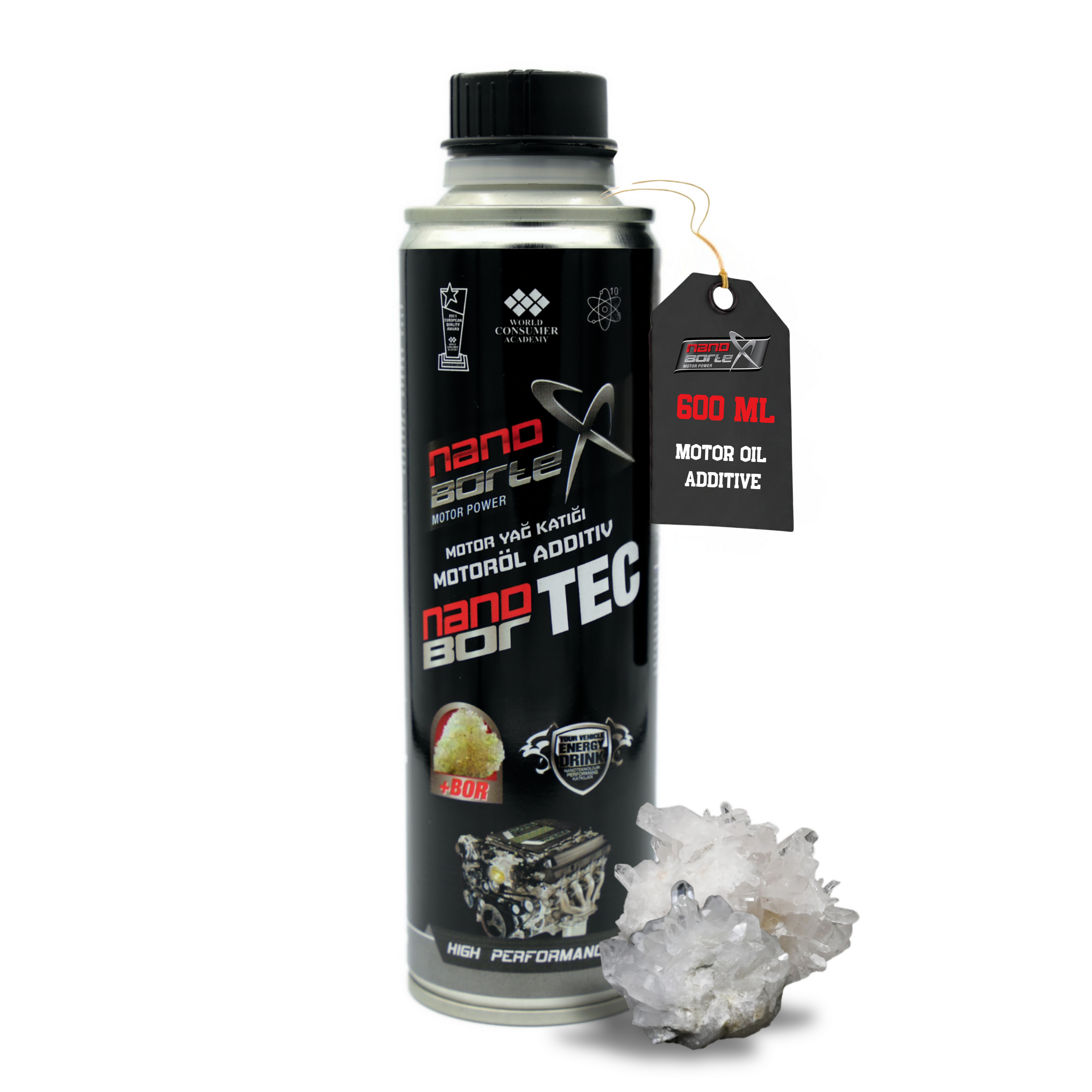 NanoBorTex Bor Teknolojili Motor Yağ Katkısı - Nano Motor Koruyucu & Performans  Artırıcı (Tüm Motorlar)